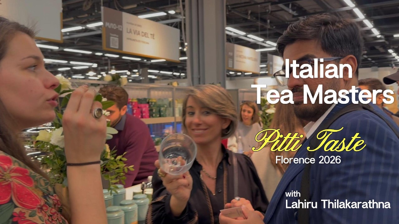 Inside Pitti Taste 2026: Stories of Italian Tea Masters. Made in Italy meets Ceylon tea.