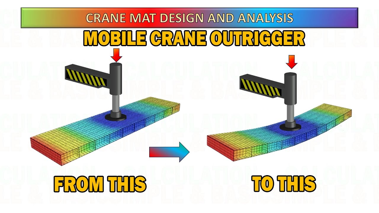 The Surprising Secrets Behind Crane Mat Design & Analysis #crane #lifting