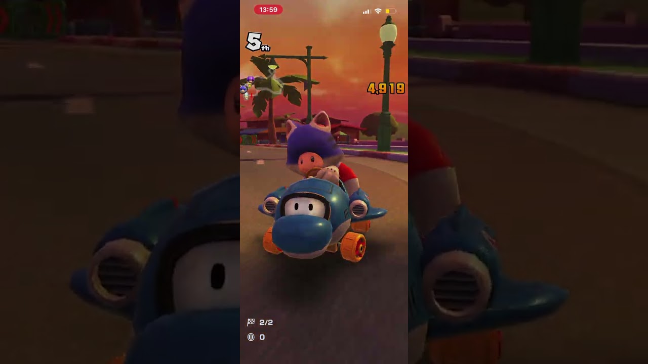 Mario Kart Tour: Pink Gold Peach Cup (Gameplay)