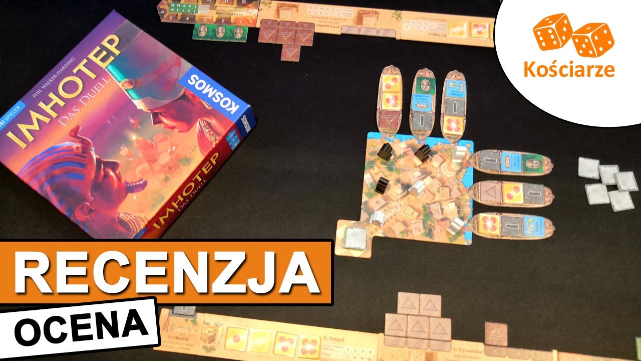 Kościarze &ndash; Na Tapecie&hellip; IMHOTEP - POJEDYNEK gra planszowa (odc. #30)
