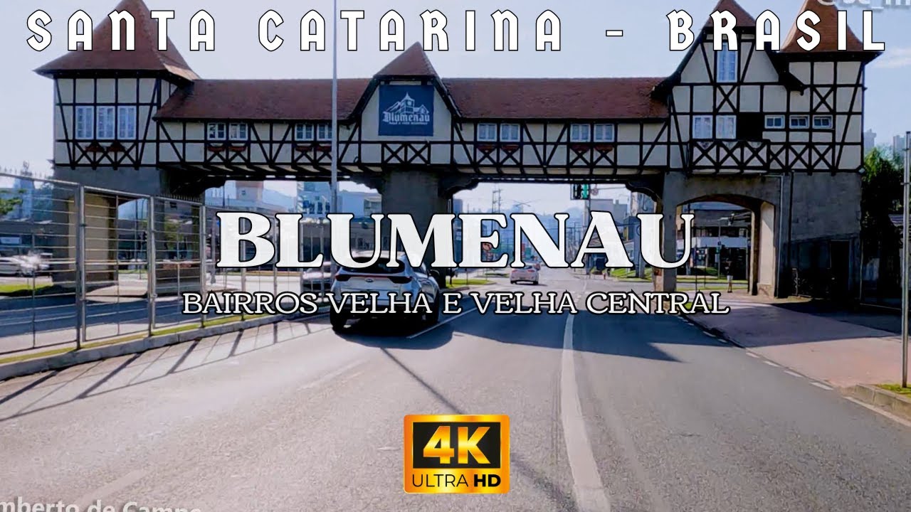 Bairro da Velha e Velha Central Blumenau Santa Catarina Brasil