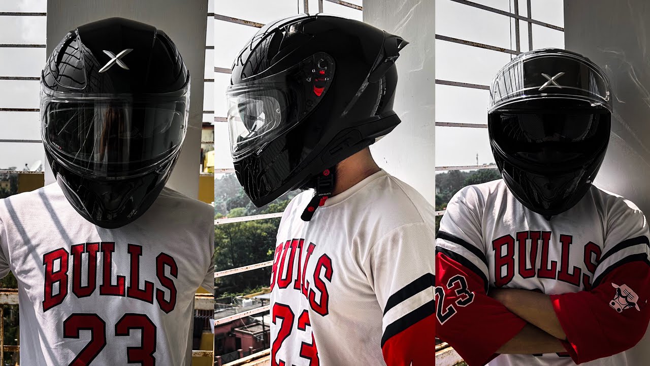 My New Helmet Axor Apex Gloss  Black Helmet | Best Helmet Under 5k 