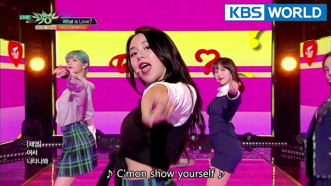 TWICE (트와이스) - What is Love? [Music Bank HOT Stage / 2018.04.27]