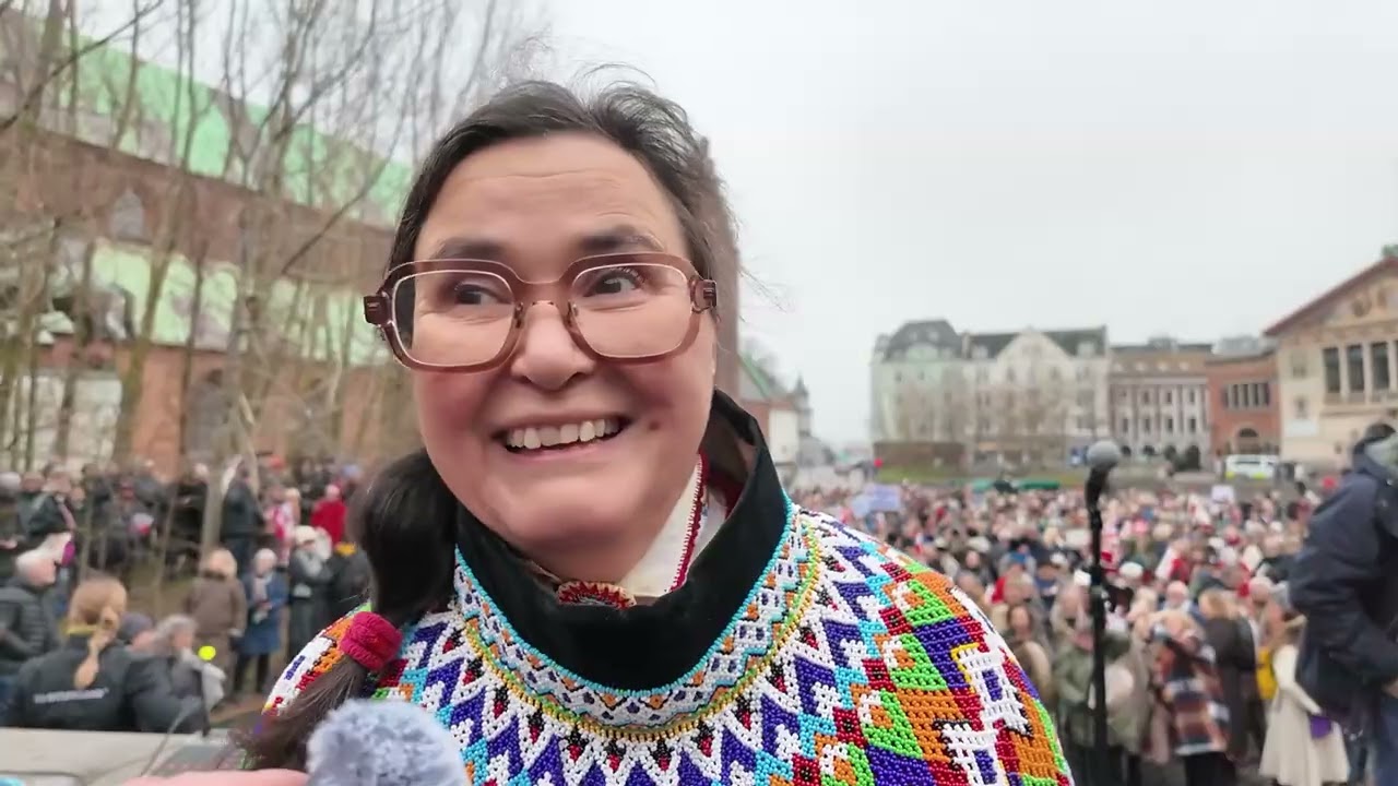 Aarhus viser deres støtte til Grønland