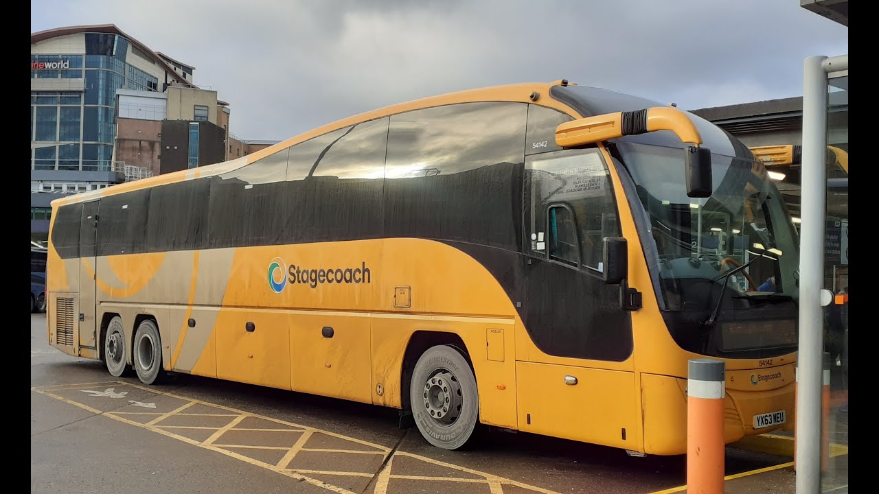 *Dodgy I-Shift* X24: Stagecoach Fife Volvo B13RT Elite 54142 (YX63 NEU)