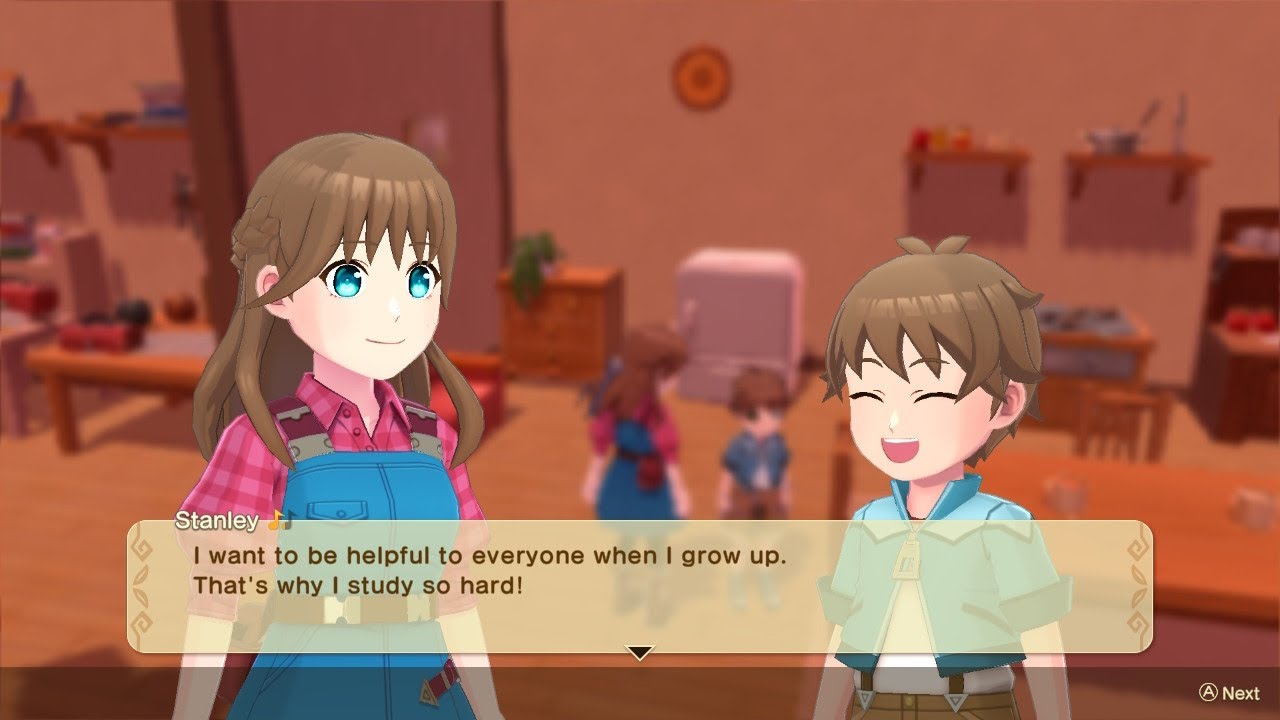 Harvest Moon: The Winds of Anthos-Child Growth with Westley