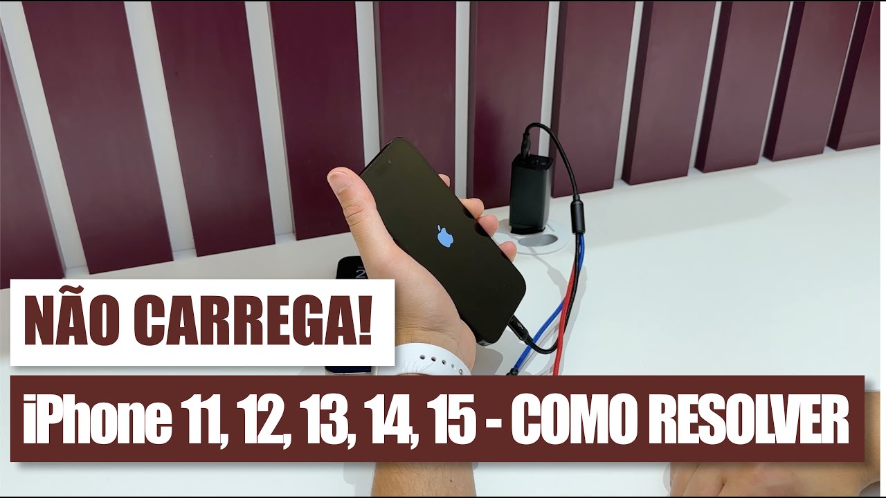 iPhone 8, X, 11, 12, 13, 14, 15, 16, 17 não carrega - Como resolver