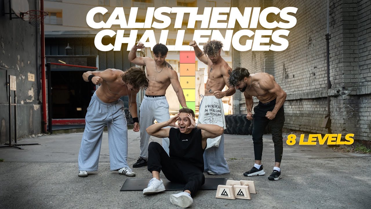 4 STRONGEST CALISTHENICS ATHLETES VS ME