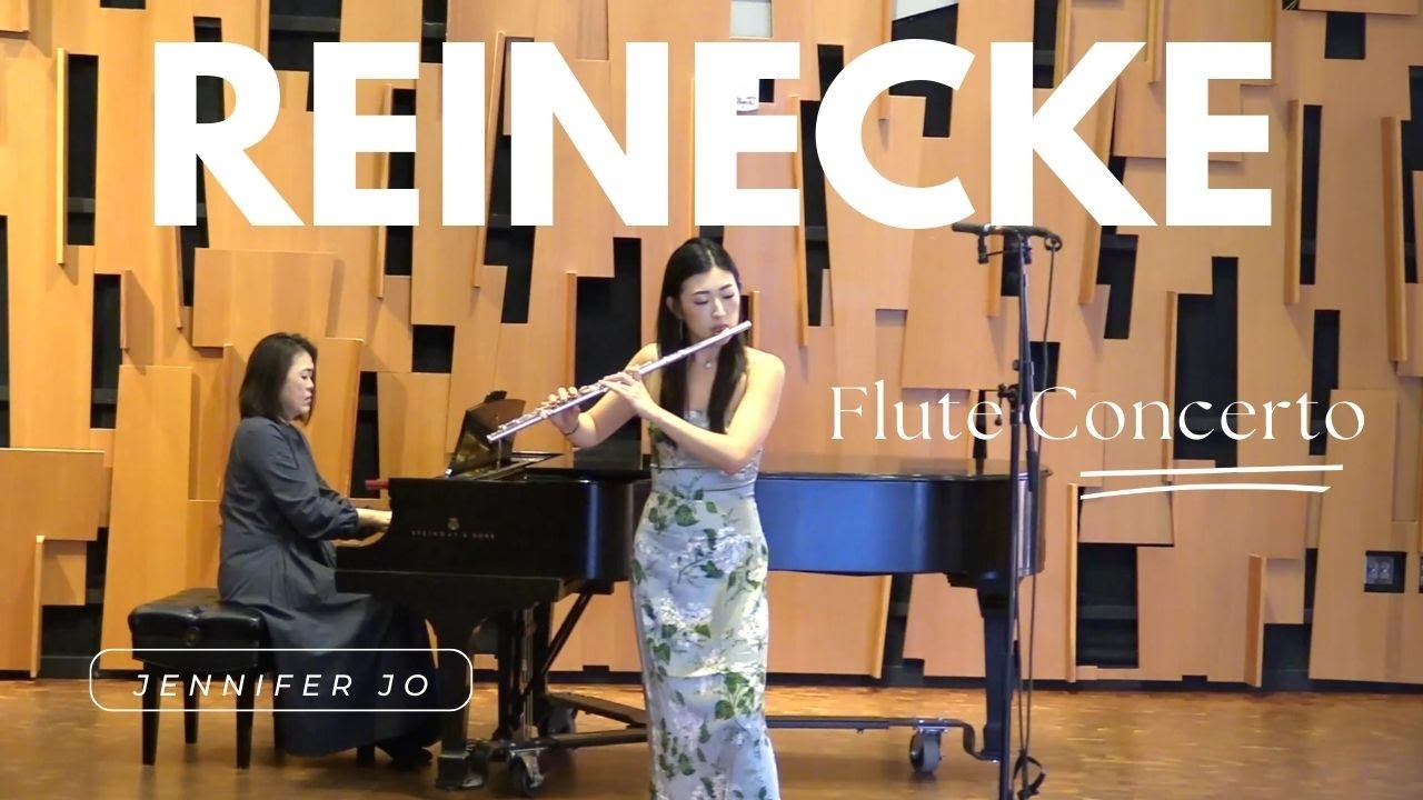 Carl Reinecke - Concerto for Flute, Op. 283 mvt. 1 - Jennifer Jo