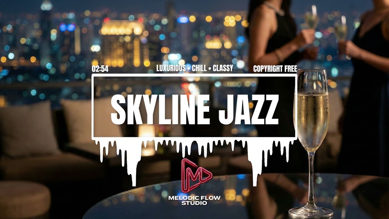 SKYLINE JAZZ - LUXURY LOUNGE VIBES (NO COPYRIGHT MUSIC)