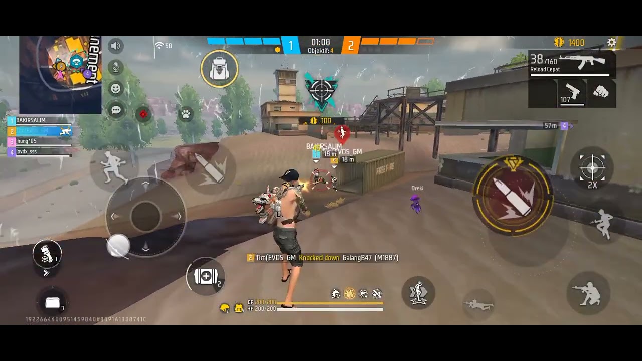 Mabar#freefire cs ranked (@mahesazulviani7582 )