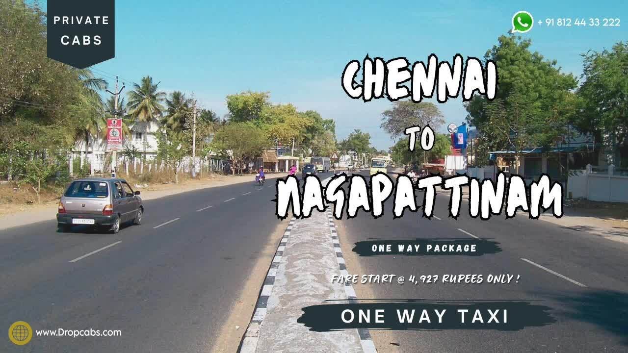 Chennai to Nagapattinam Drop Cab | Best Price One Way Taxi  #travel#bestcabservice #taxiservice