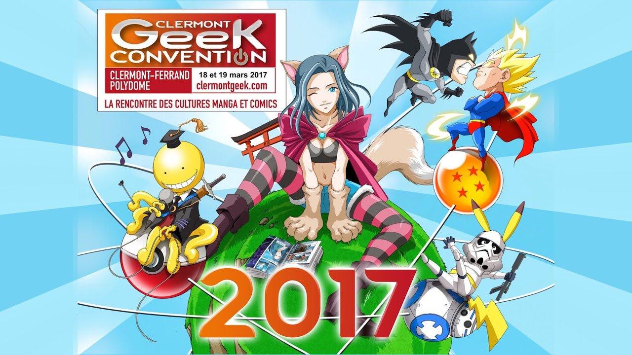 Clermont geek convention 2017