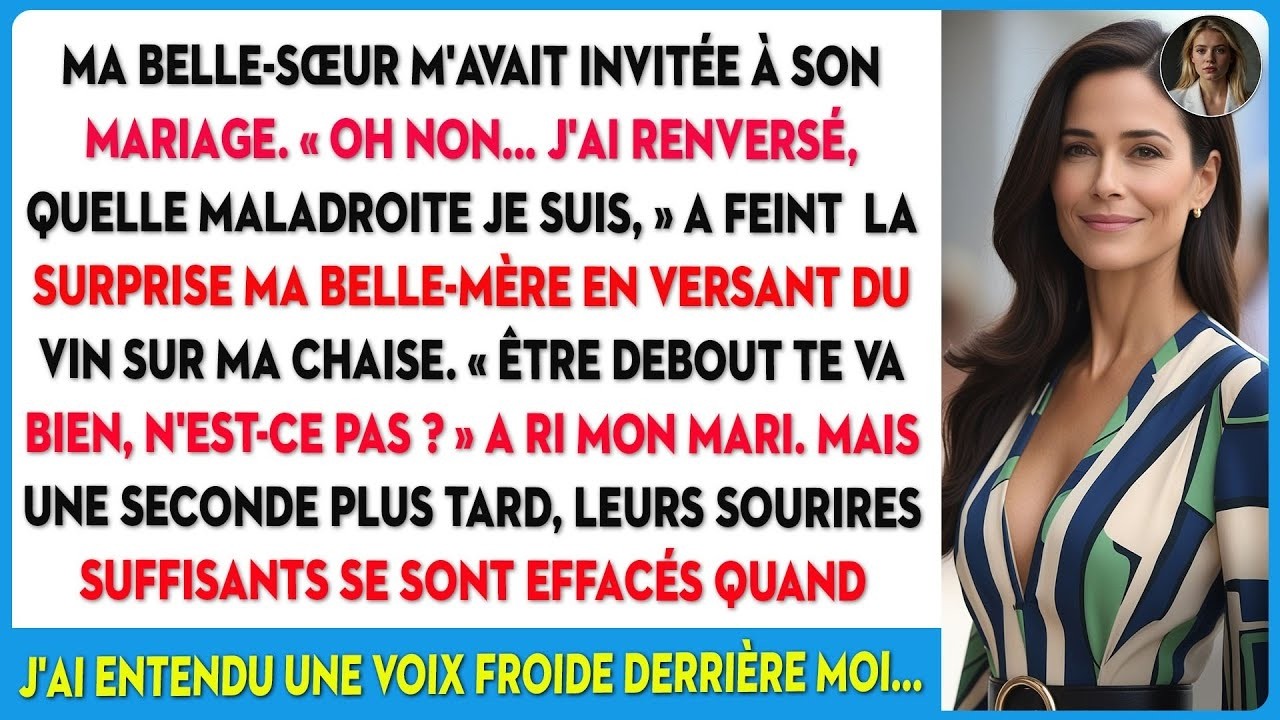 Mon mari et sa mère ont tenté de m'humilier lors du mariage de ma belle sœur — jusqu'à ce
