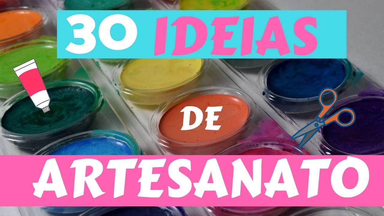 30 IDEIAS de ARTESANATO FÁCEIS e BARATAS  -simplesmente ci