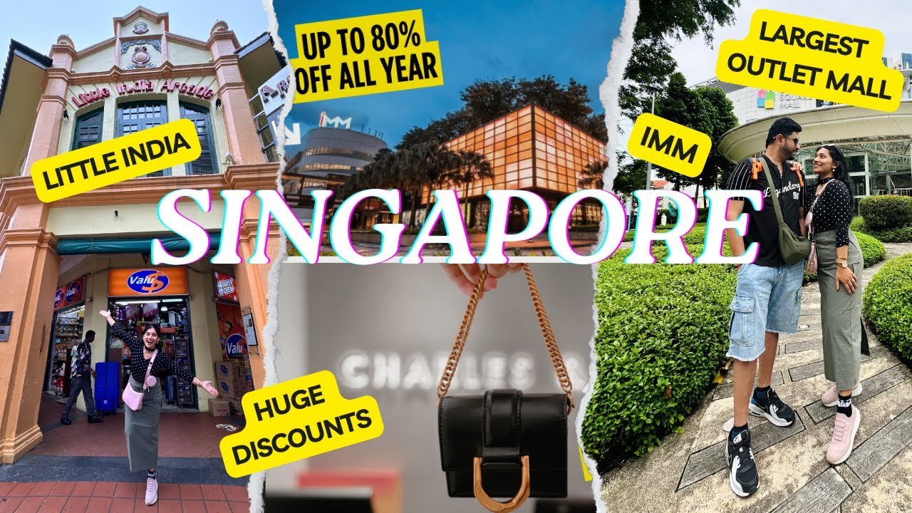 Exploring LITTLE INDIA in SINGAPORE!🇸🇬 Shopping at IMM Outlet Mall Singapore | Singapore Travel Vlog