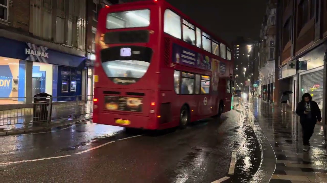 London rain live in Ilford