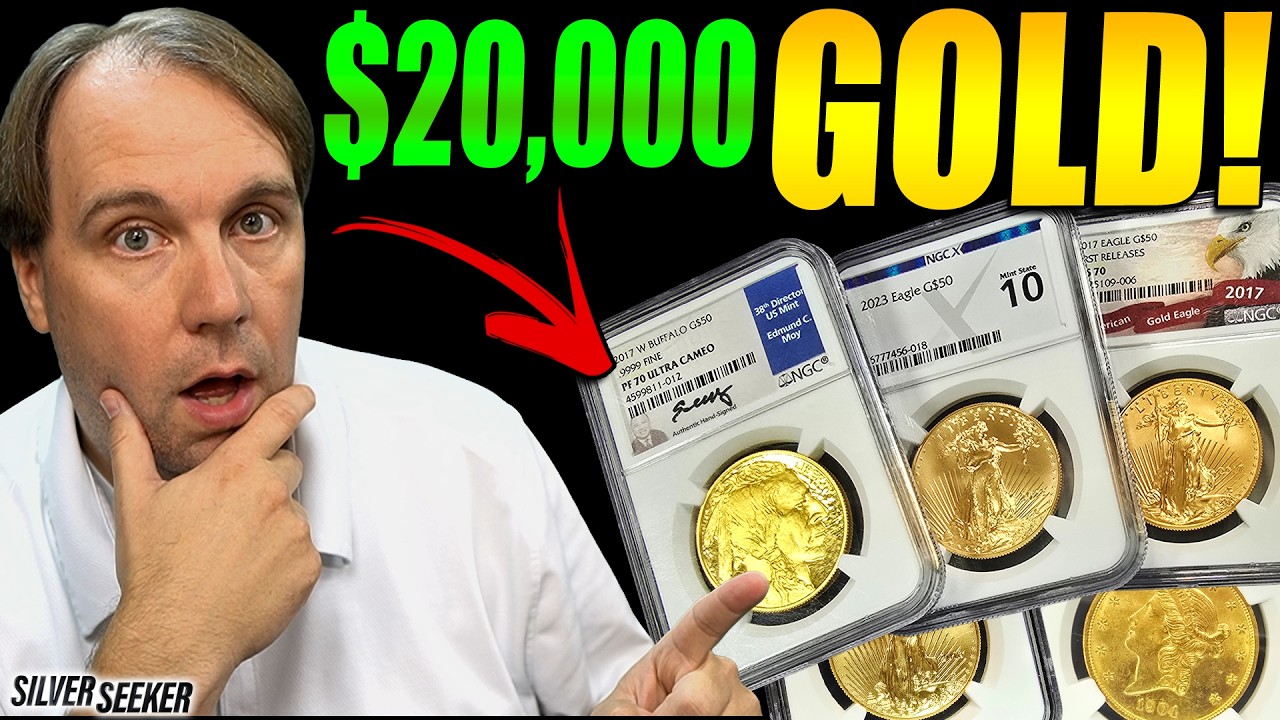 Я пытался ПРОДАТЬ ЗОЛОТО на 20 000$ на нумизматической выставке &mdash; вот что СКАЗАЛИ дилеры!