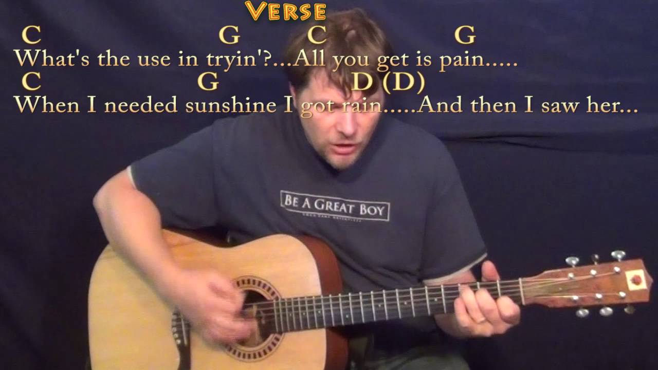 I'm A Believer (The Monkees) Guitar Cover Lesson with Chords/Lyrics - Munson