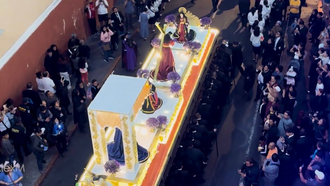 Procesión de María Magdalena con Jesús de la Bondad por Correos - Miércoles Santo 2025