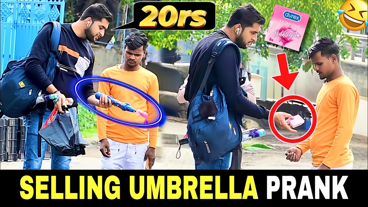 Unexpected Umbrella Prank 😅 | Prakash Peswani Prank | 