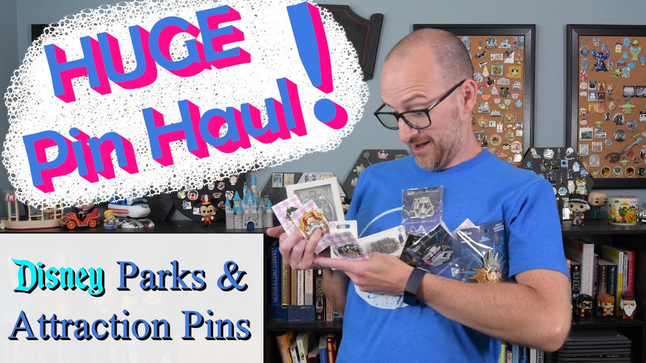 Disney Pin Haul | Disney Parks and Attraction Pins