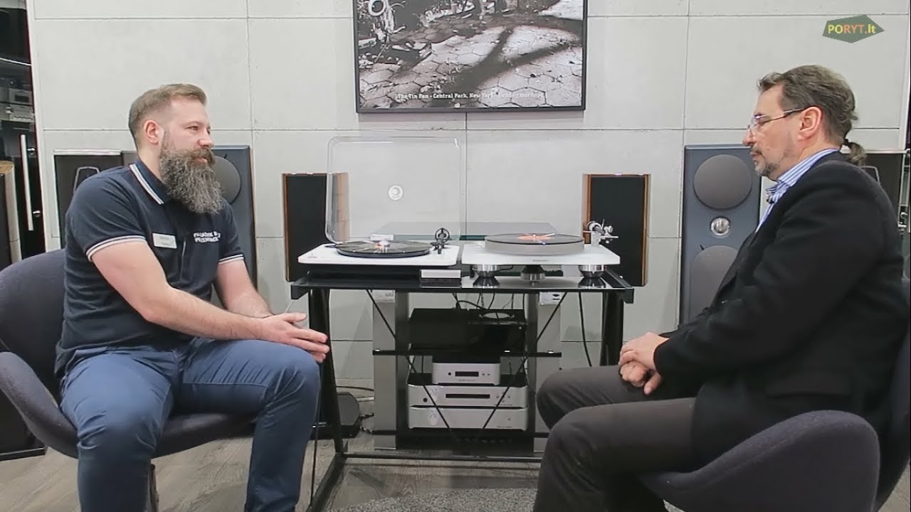 Apie patefonus ir vinilą. Denon salonas. © Poryt.lt