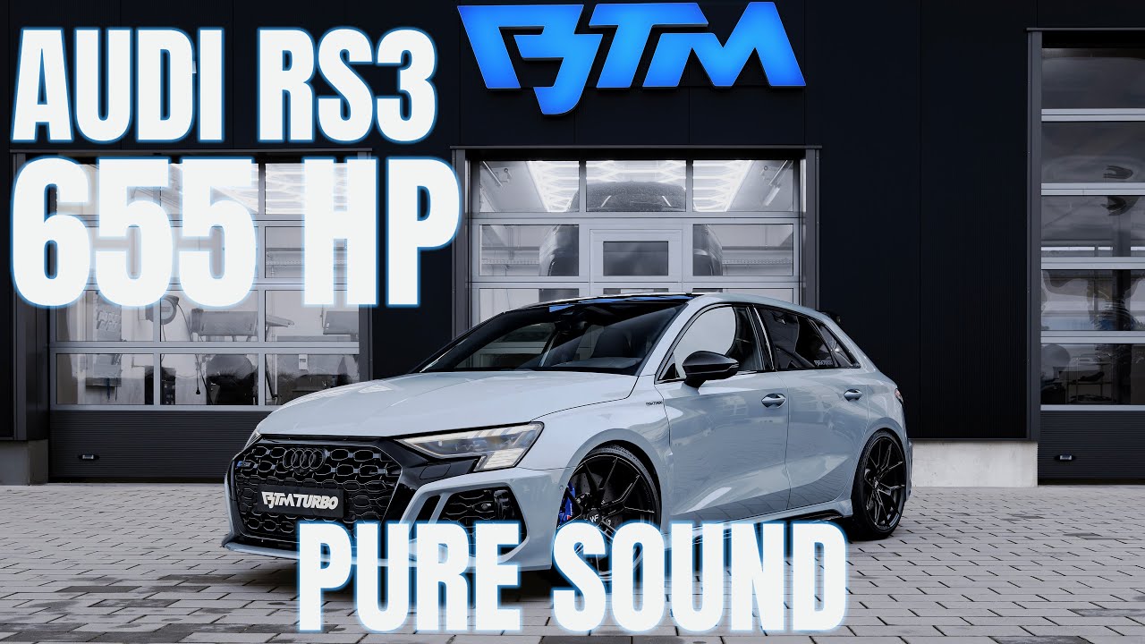 Pure Sound -  BTM Turbo Audi RS3 655 PS