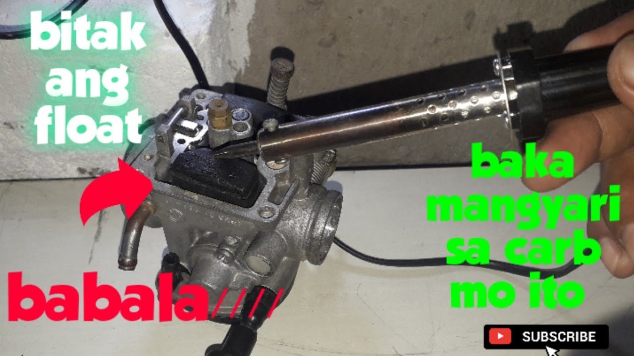 carburetor float restoration
