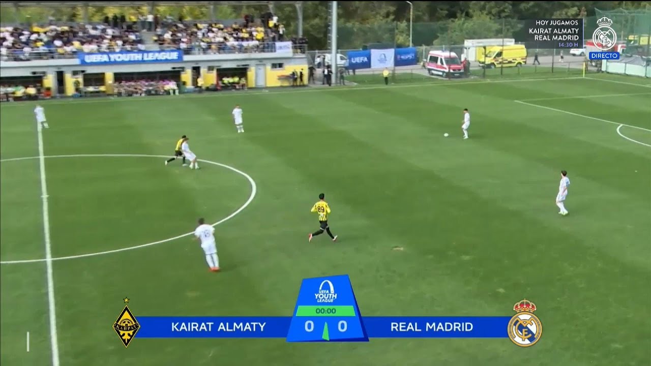 Kairat Almaty - Real Madrid Juvenil A (J2 UEFA Youth League) - RMTV
