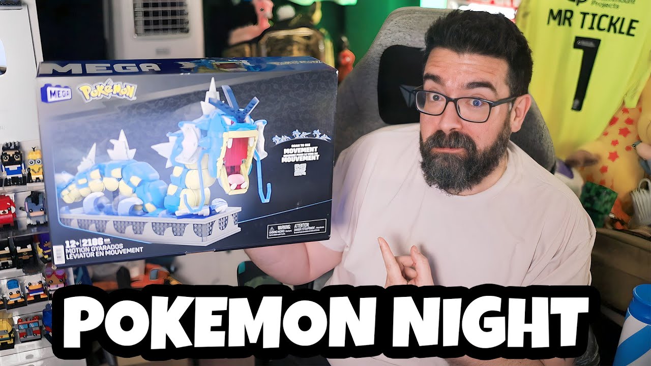 LIVE: LEGO Pokémon News + MEGA Gyarados Build