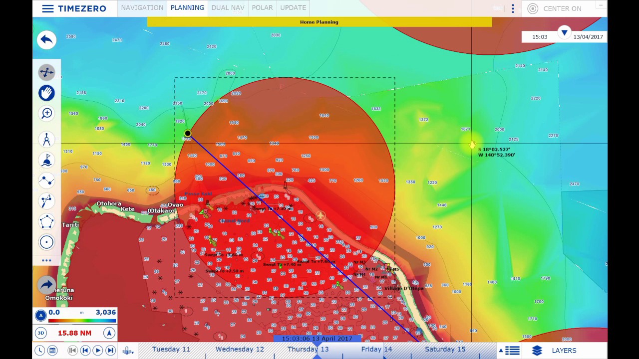 TIMEZERO Navigator v3  Route Planning by ambassador Chris Harris