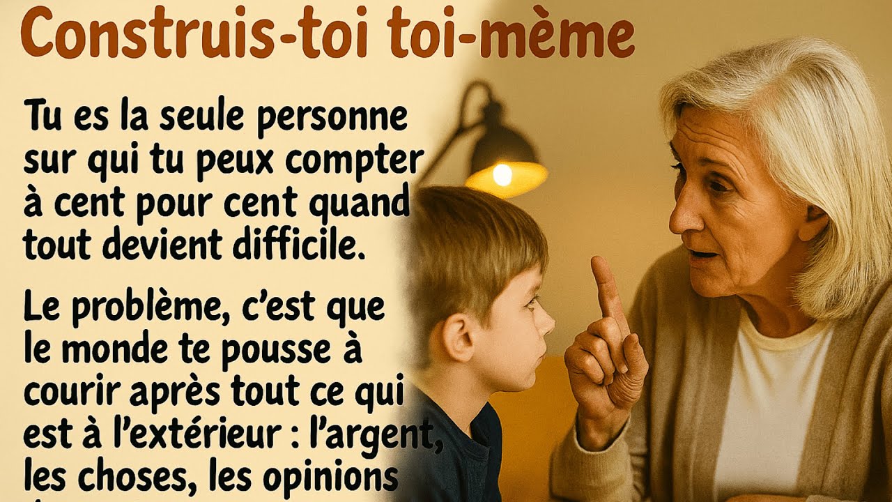Build Yourself | B1-B2 | Slow French Listening Practice