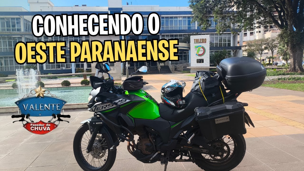 Valente Fazedor de Chuva Paraná | Conhecendo o Oeste Paranaense com a Versys X300 Tourer