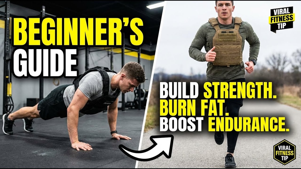 Weighted Vest Training for Beginners | Build Strength, Burn Fat & Boost Endurance