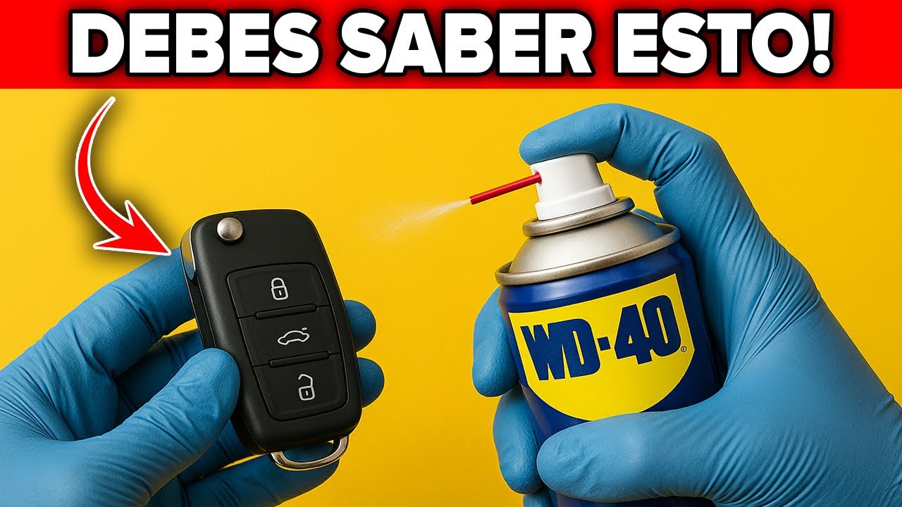 El SPRAY que Hace lo Imposible &mdash; y los Talleres No Quieren que Lo Sepas (WD-40)