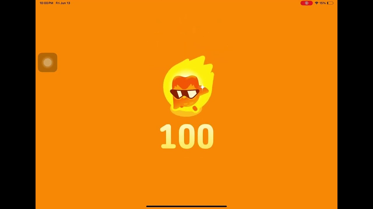 Omg finally reached my first 100 day streak on Duolingo and on Diamond League!