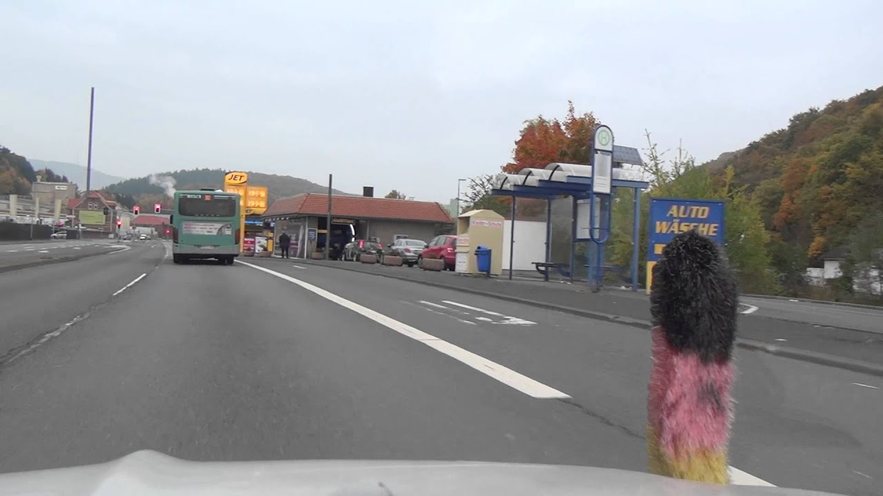 Niederscheld Dillenburg Frohnhausen B277 B253 BRD Deutschland 24.10.2015