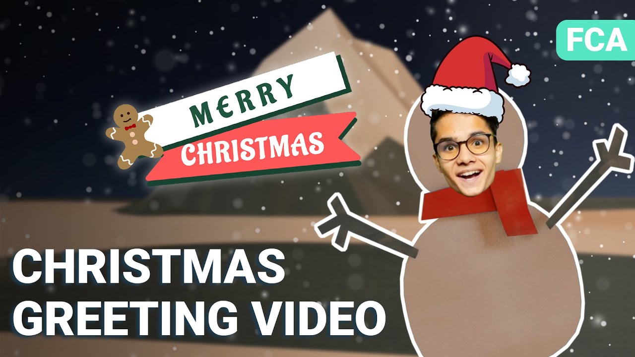 Make Your Warm Christmas Greeting Video in Filmora! | Filmora Creator Academy