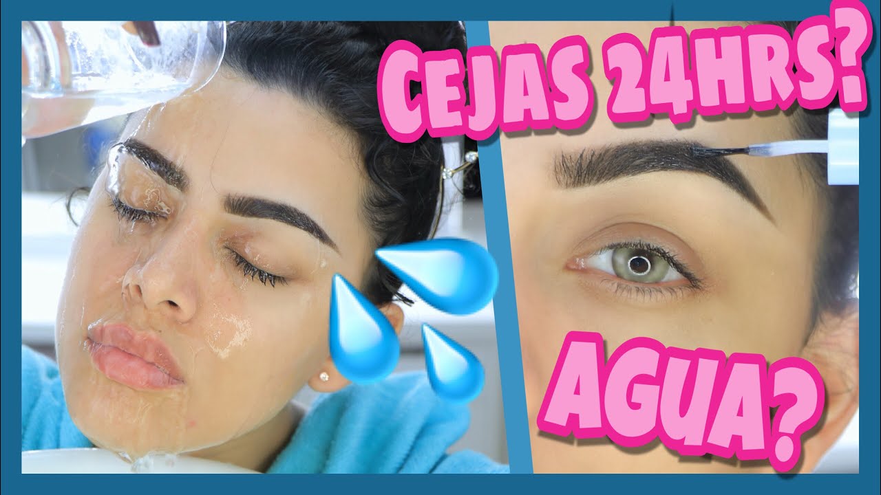 CEJAS CONTRA EL AGUA💦 DE 24 HORAS-  PRUEBA EXTREMA!!