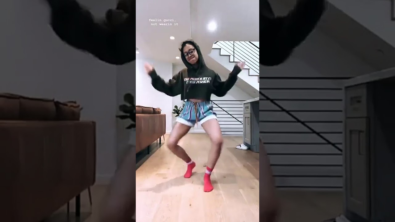 Liza Koshy dancing for five minutes and six seconds