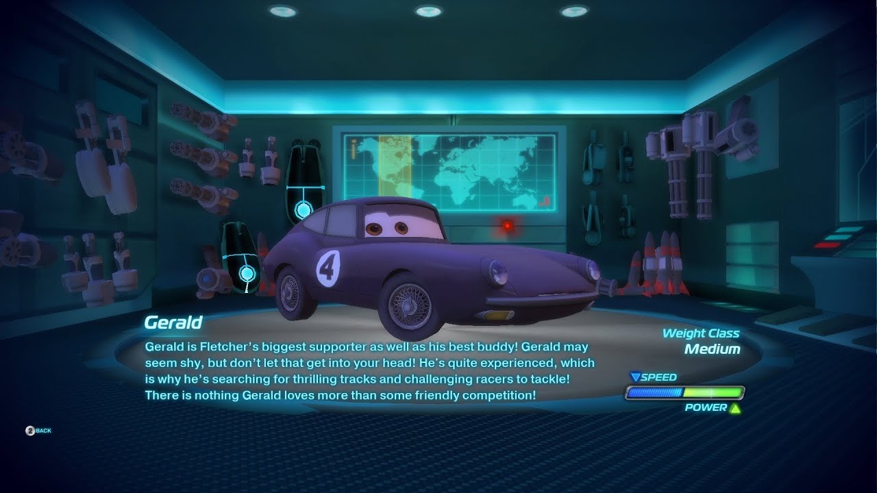 Cars 2 PC - Gerald Gameplay
