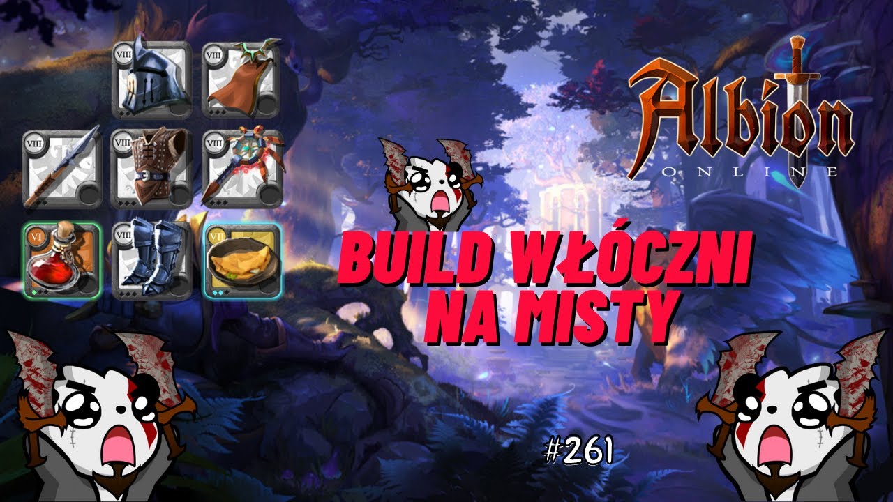 Build na WŁÓCZNIĘ do solo MISTÓW - Albion Online - Od 0 do Albiończyka#261