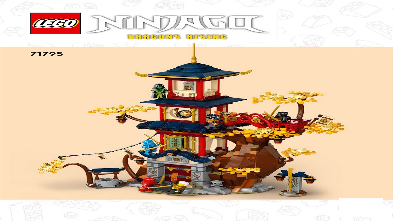 LEGO instructions - Ninjago - 71795 - Temple of the Dragon Energy Cores