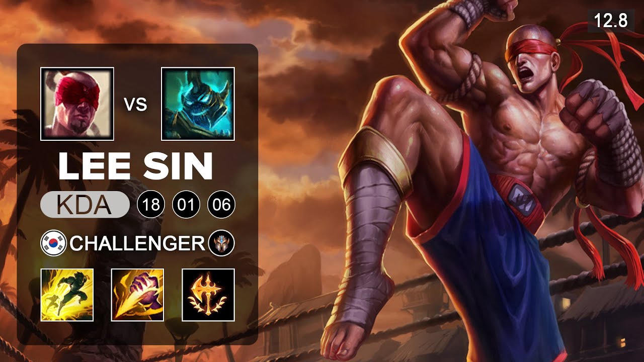 T1 Oner Lee Sin vs Hecarim Jungle - KR Challenger - Patch 12.8 Season 12