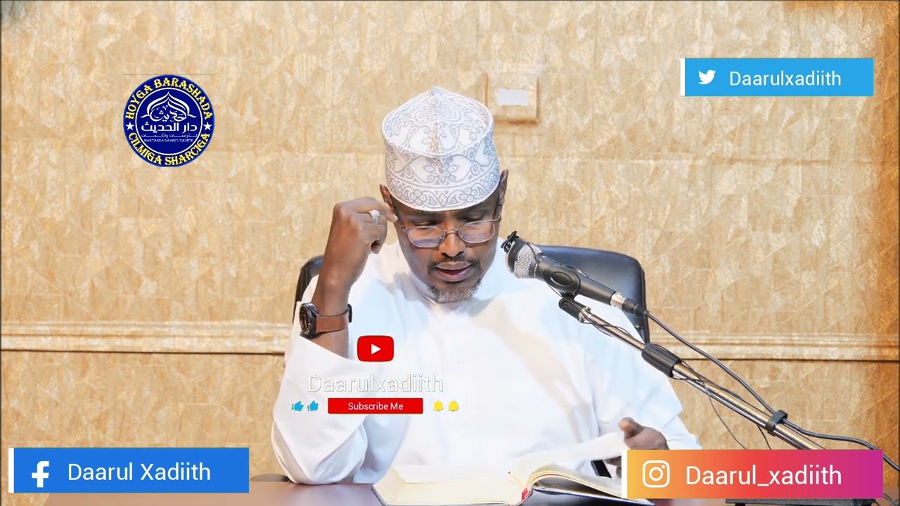 D165 Riyaadu Al-Saalixiin Xadiithka (1808-1819)  Sh. Xassaan