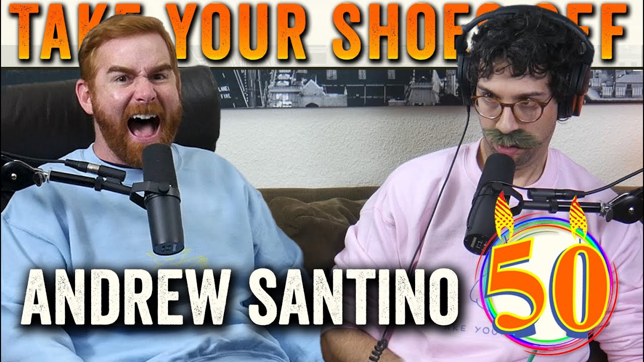 Andrew Santino (Whiskey Ginger & Bad Friends Podcast) on TYSO - 50th EPISODE!!