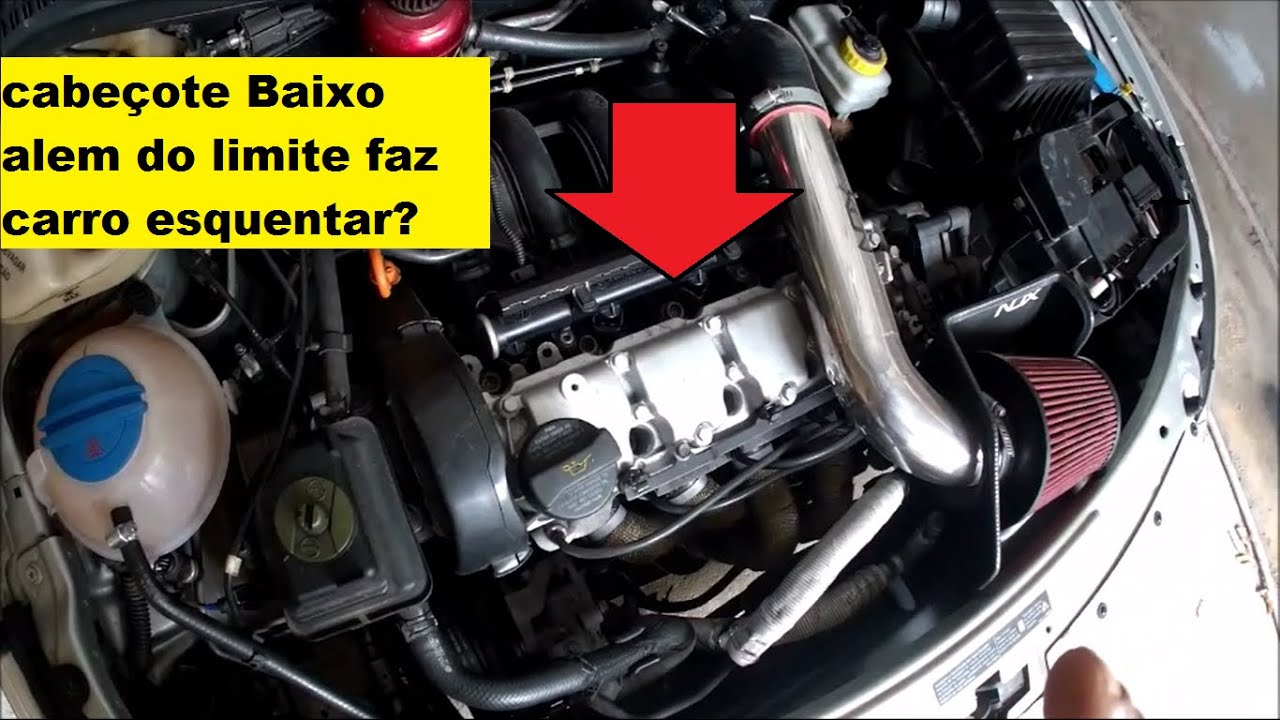 o que acontece se o cabe&ccedil;ote estiver muito baixo