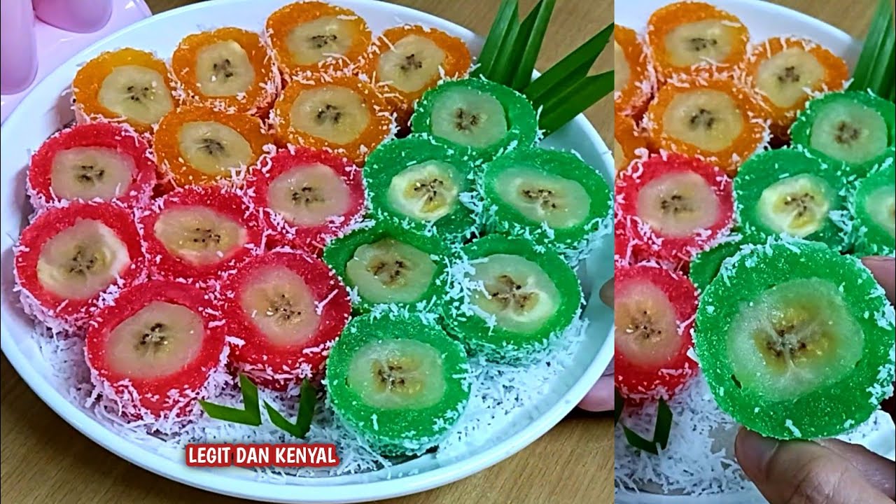NIKMAT‼️MODAL SINGKONG JADI JAJANAN ENAK - KUE KACA MATA LEGIT DAN KENYAL 