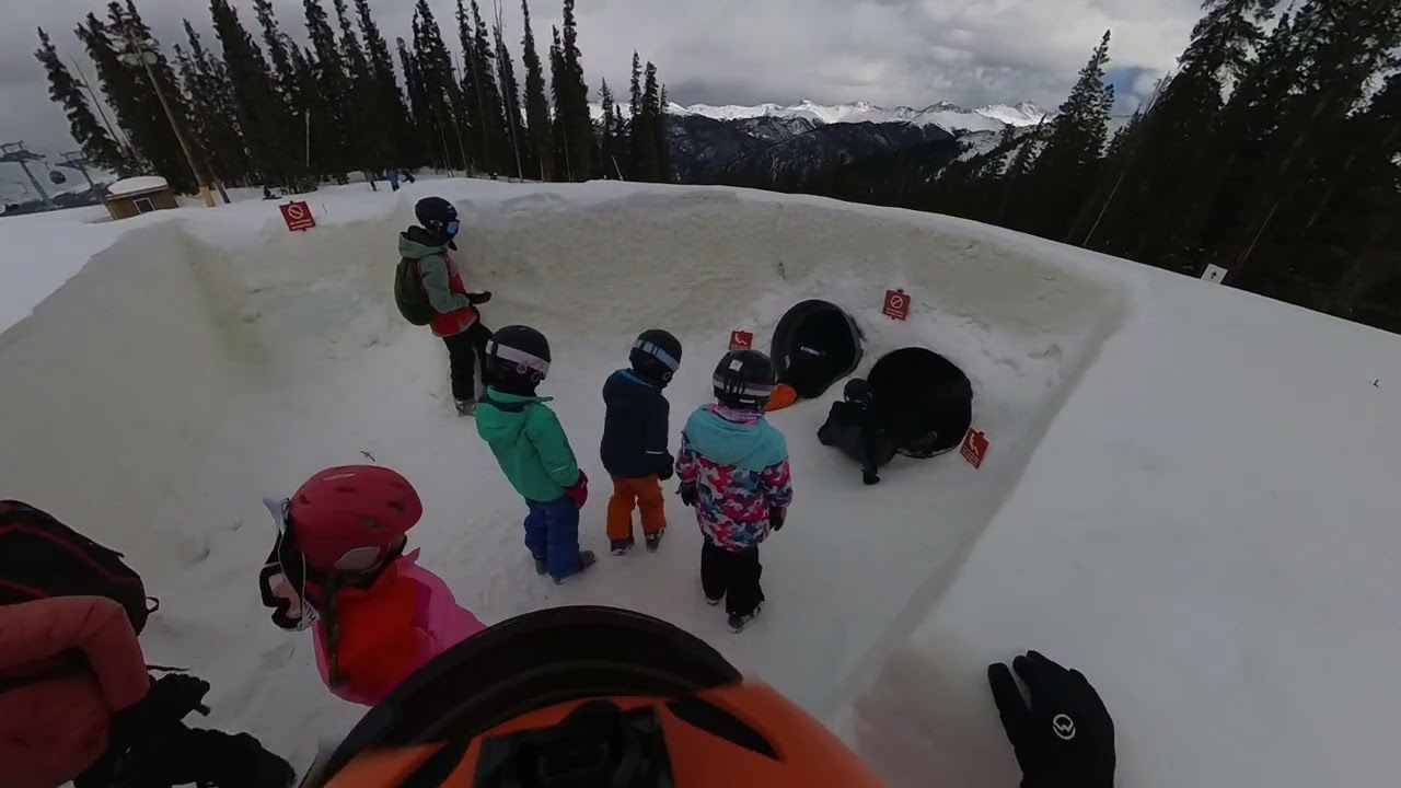 Snow Fort and Tubing